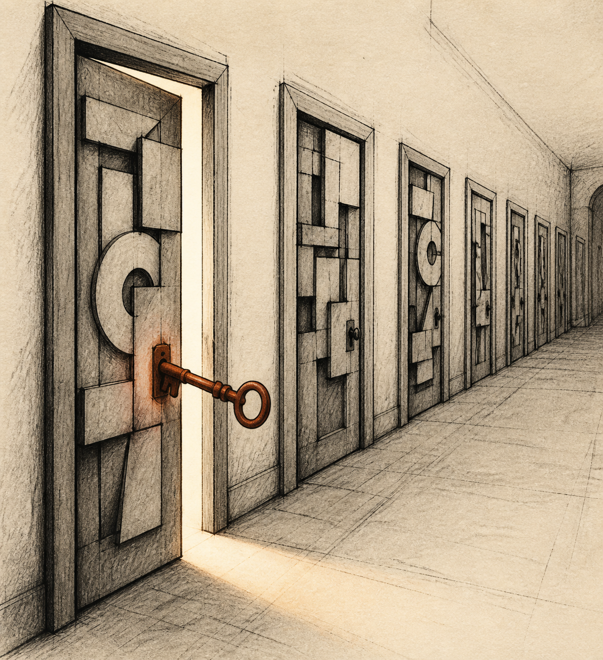 The acronym is a locked door