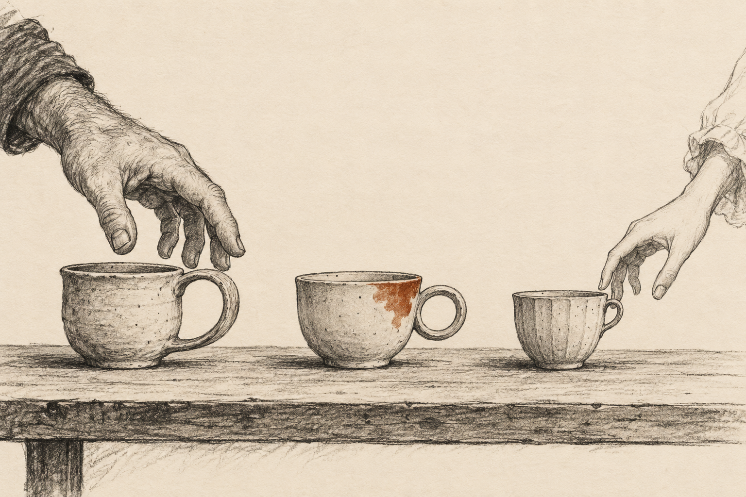 The average cup fits no hand