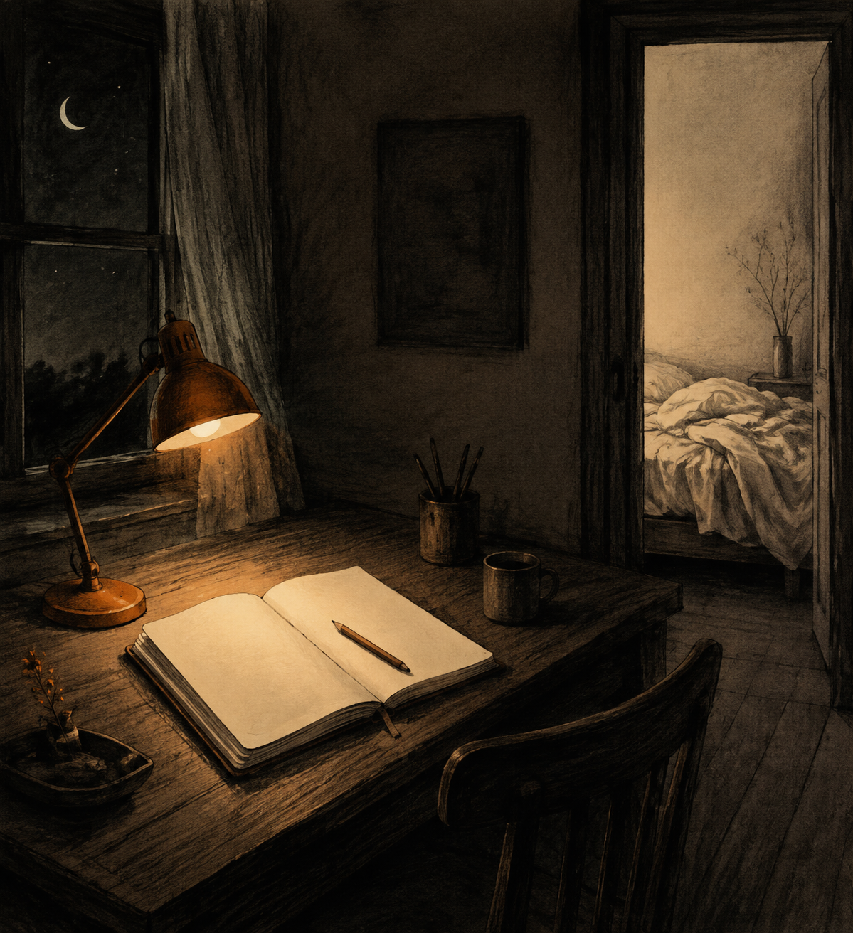 The reader is still asleep